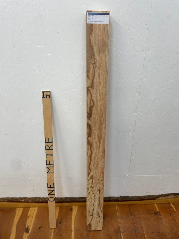 SPALTED BEECH PAR Planed All Round Square Edge Planed Finish Hardwood Board 1558A-7R Thickness 7cm Kiln Dried Desktop Seasoned Mantel Shelf Beam Furniture Making Offcut