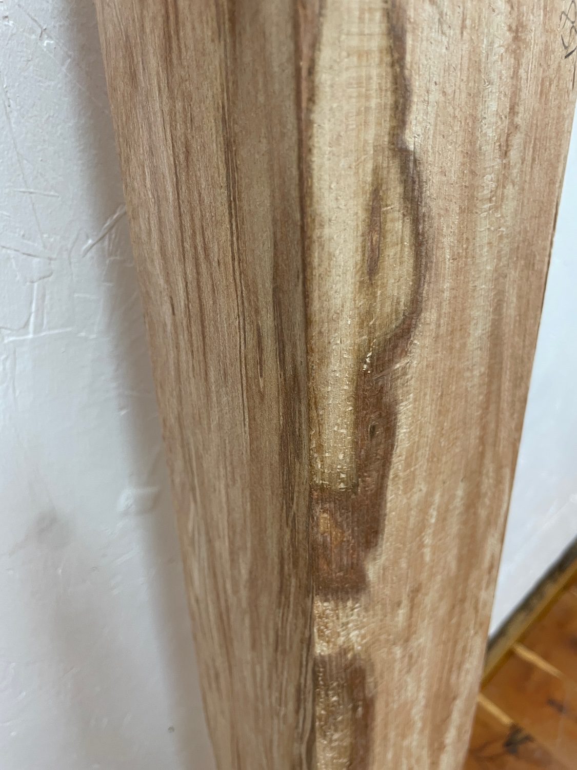 SPALTED BEECH PAR Planed All Round Square Edge Planed Finish Hardwood Board 1558A-7R Thickness 7cm Kiln Dried Desktop Seasoned Mantel Shelf Beam Furniture Making Offcut - Image 7