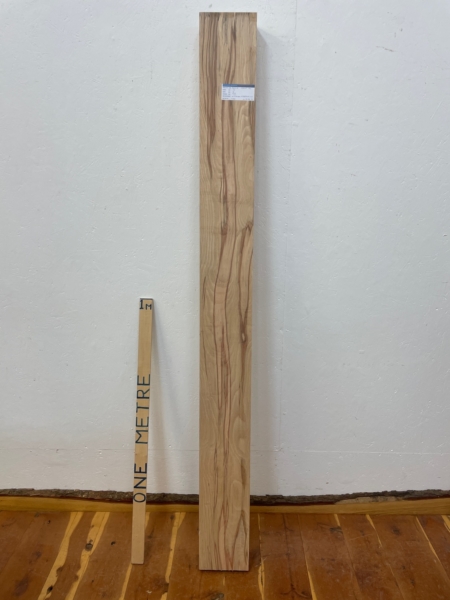 BEECH PAR Planed All Round Square Edge Planed Finish Hardwood Board 1224A-14L Thickness 9.8cm Kiln Dried Mantel Shelf